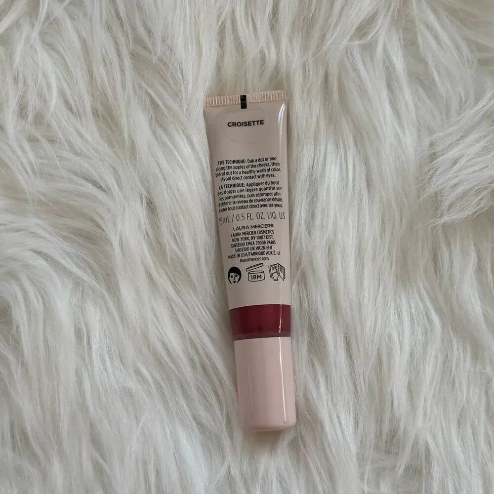 Laura Mercier Tinted Moisturizer Cream Blush Croisette Shimmering Garnet